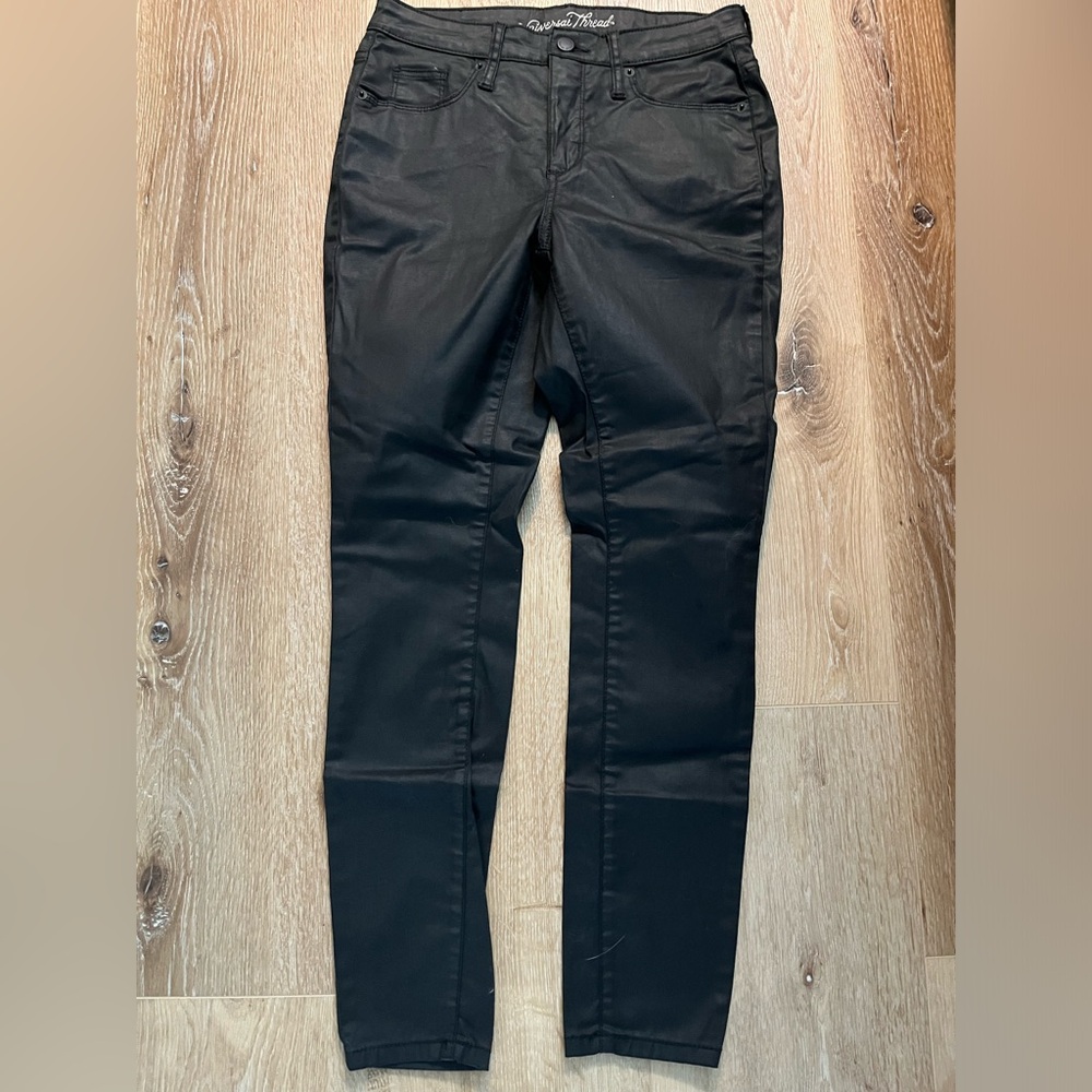 Target Skinny Jeans in Leather Sheen